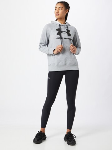 UNDER ARMOUR Sportovní mikina – šedá