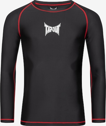 juoda Tapout Sportiniai marškinėliai: priekis
