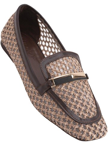 Limoya Classic Flats 'Nika' in Brown: front