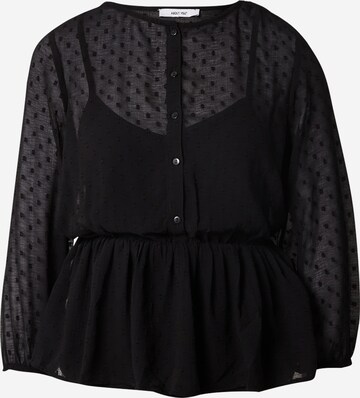 Camicia da donna 'Rosina' di ABOUT YOU in nero: frontale