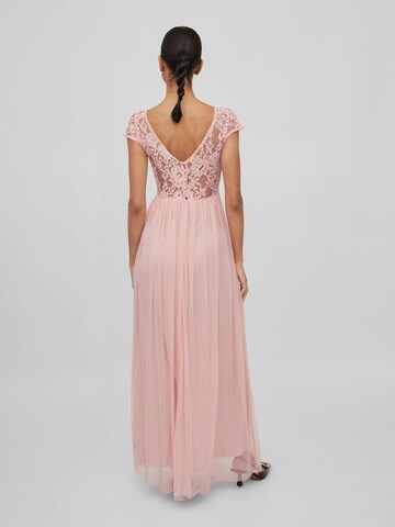 VILA Abendkleid in Pink