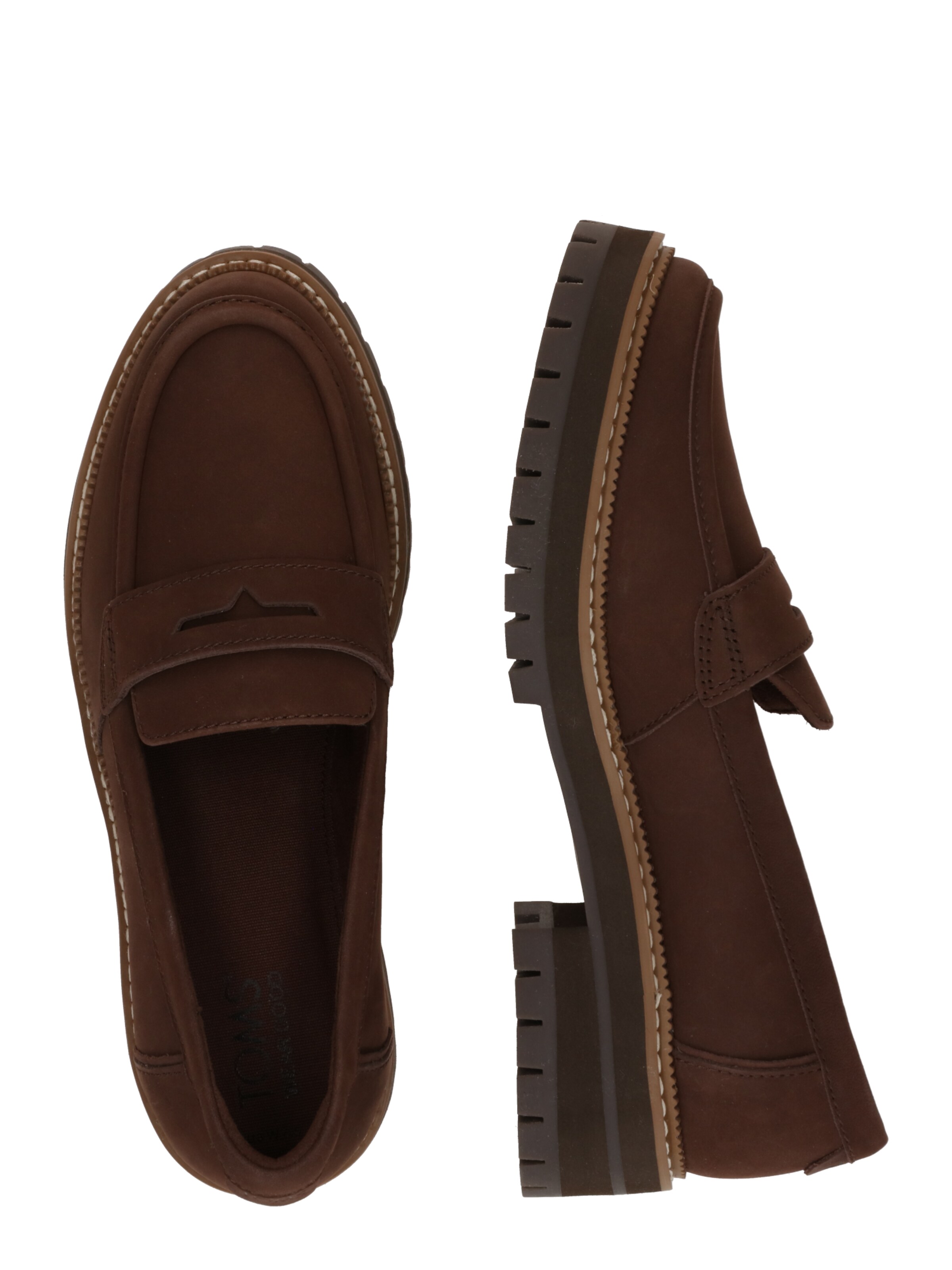 TOMS Slip-ons 'CARA' in Brown