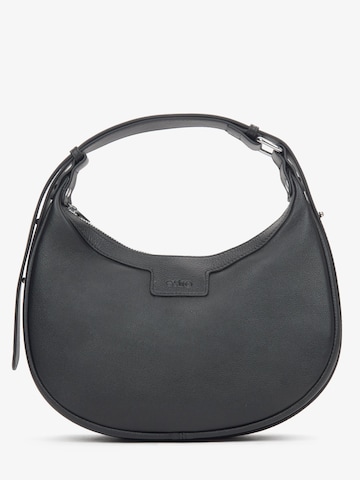 Estro Shoulder Bag '6021' in Black: front