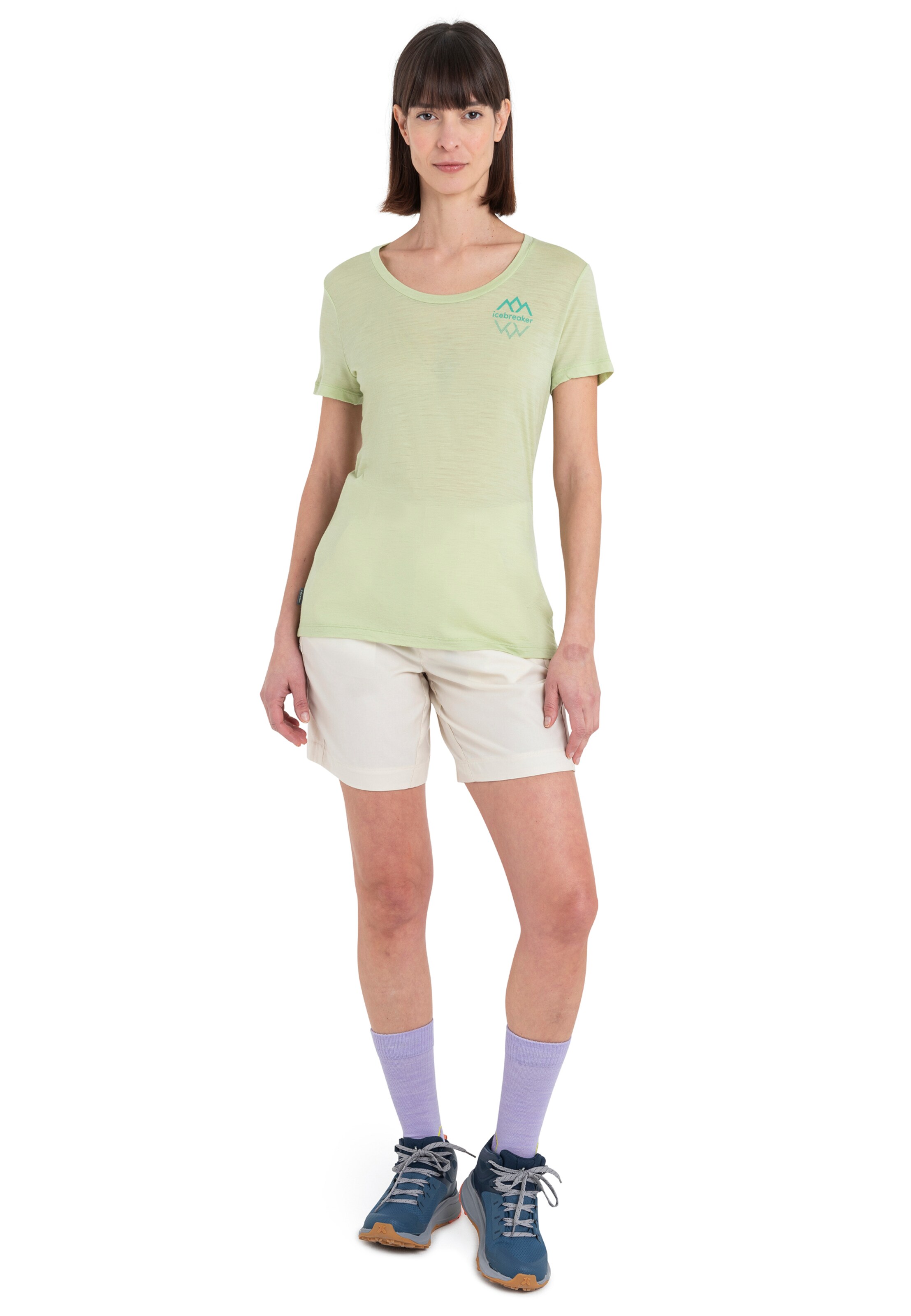 ICEBREAKERTehnička sportska majica 'Tech Lite III' - zelena boja