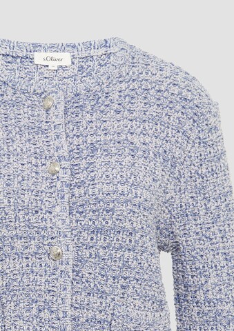 s.Oliver Knit cardigan in Blue