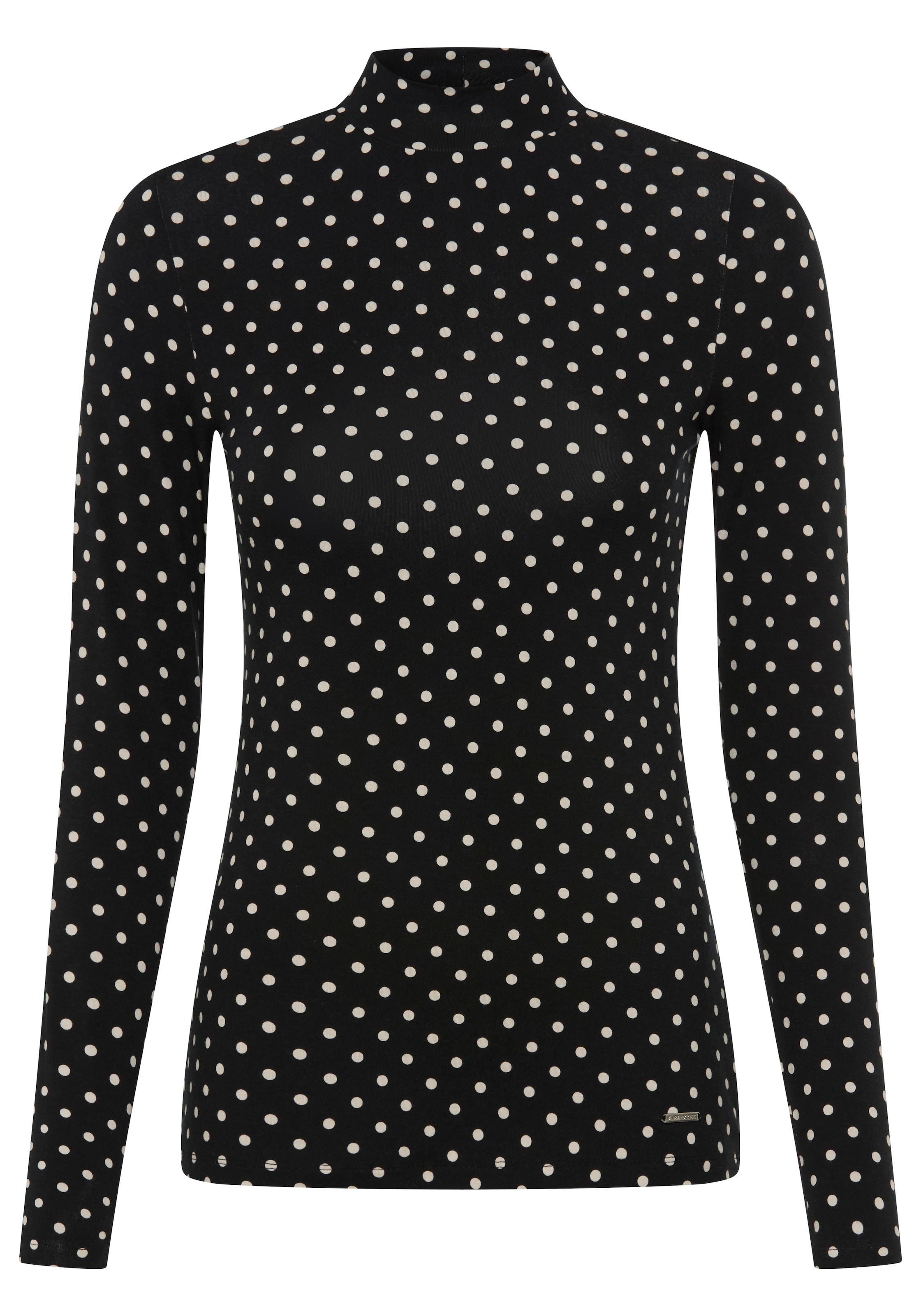 LAURA SCOTT Shirt in Black: front