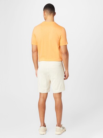 BOSS Normalny krój Spodnie 'Sewalk' w kolorze beżowy