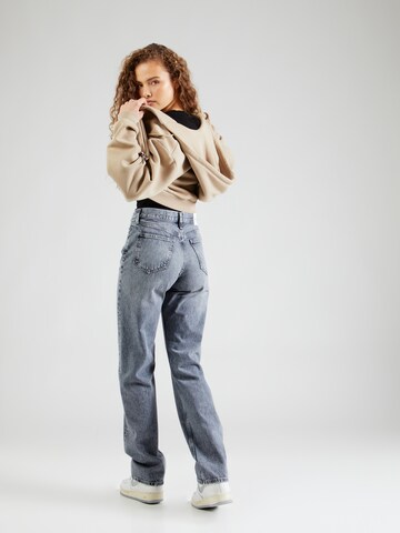 Calvin Klein Jeans Szabványos Farmer 'HIGH RISE STRAIGHT' - kék