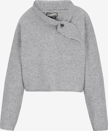 DreiMaster VintagePulover - siva boja: prednji dio