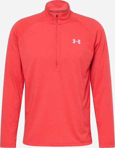 UNDER ARMOUR Performance Shirt 'Streaker' in Light red / White, Item view