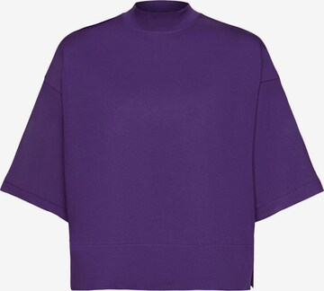 T-shirt ESPRIT en violet : devant