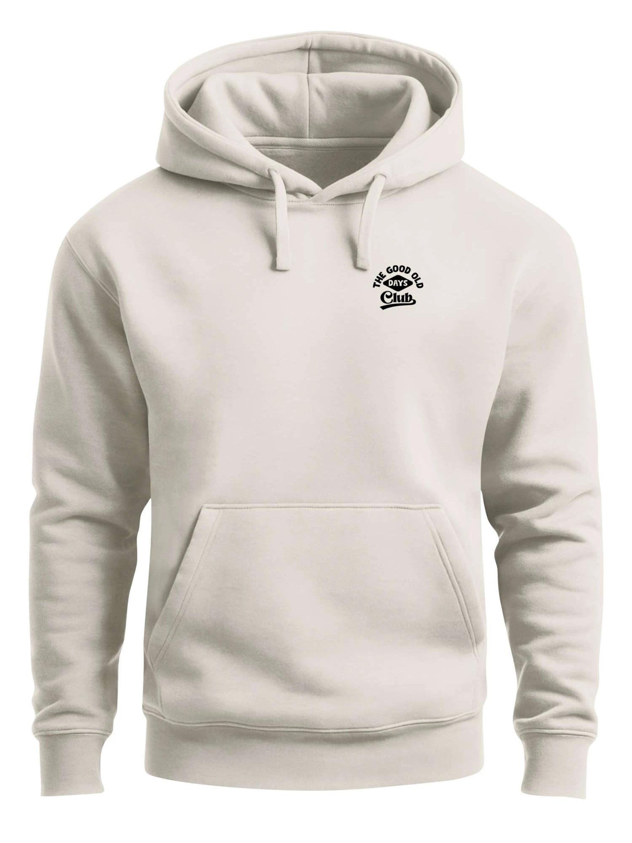 Neverless Sweatshirt 'Good old Days' in Beige
