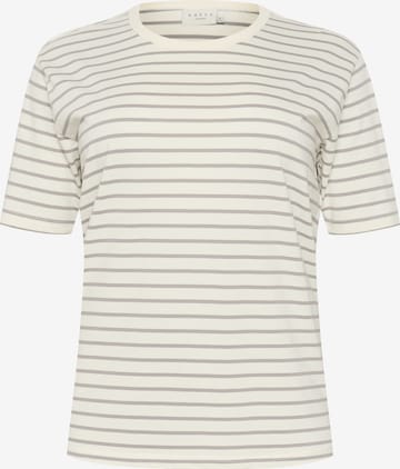 T-shirt 'Winni' KAFFE CURVE en blanc : devant