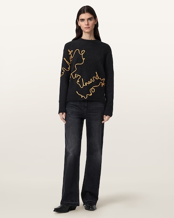 AllSaints Pullover in Schwarz