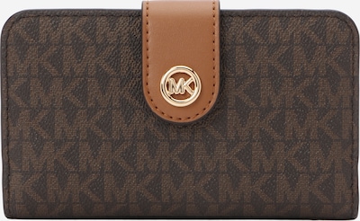 Piniginė iš MICHAEL Michael Kors, spalva – ruda / tamsiai ruda, Prekių apžvalga