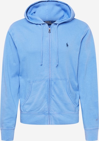 Veste de survêtement Polo Ralph Lauren en bleu : devant