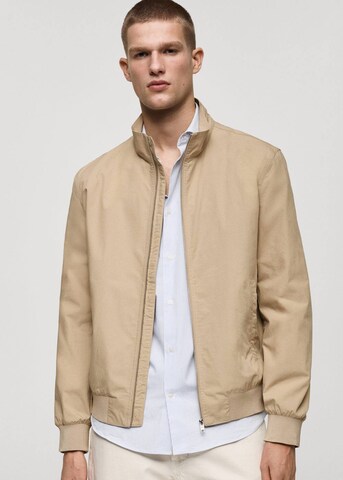 MANGO MAN Jacke 'Jony' in Beige: Vorderseite