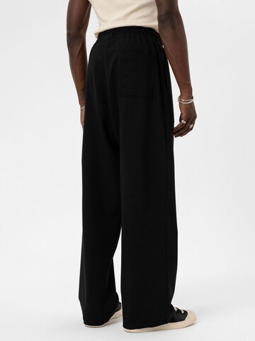 Loosefit Pantalon 'Coneflower' VAMOS CLO en noir