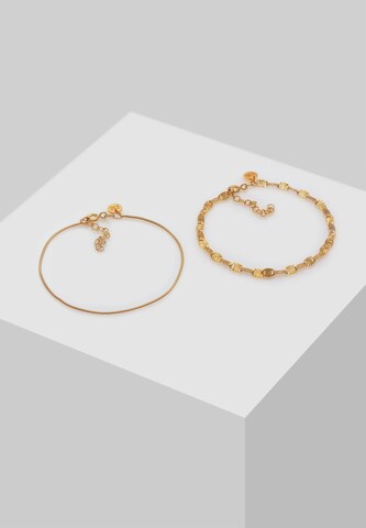 ELLI PREMIUM Armband Basic Armband, Valentino in Gold