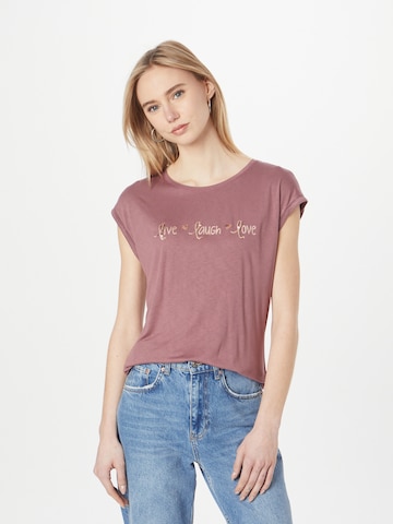 T-shirt 'Liliana' ABOUT YOU en rose : devant