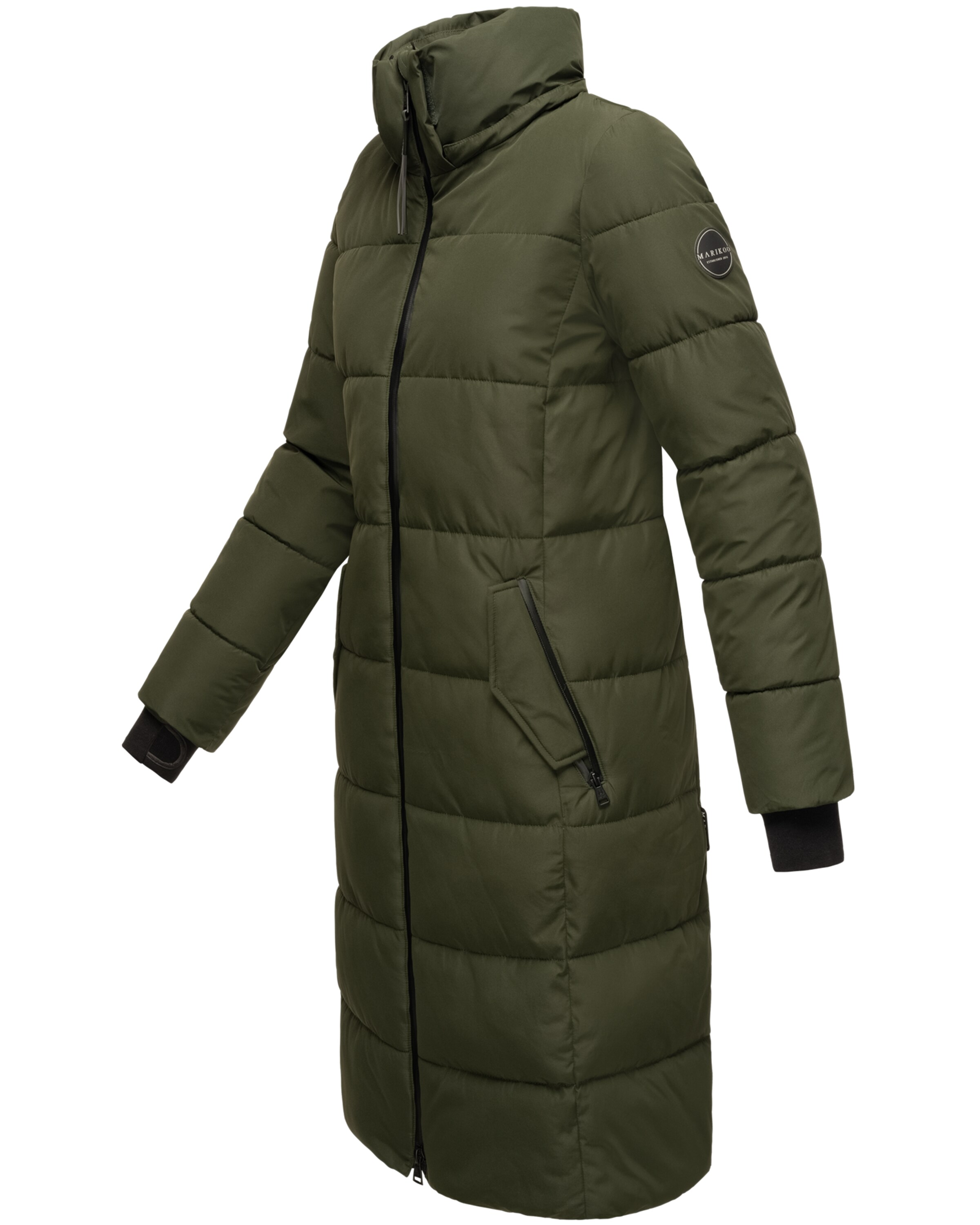 MARIKOO Χειμερινό παλτό 'Zuraraa XVI' σε πράσινο