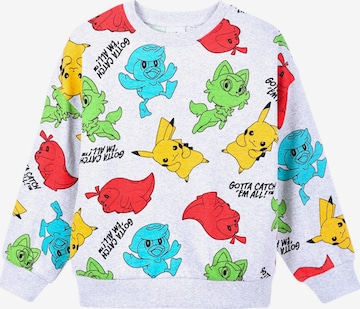 Pokémon Sweatshirt in Grey: front