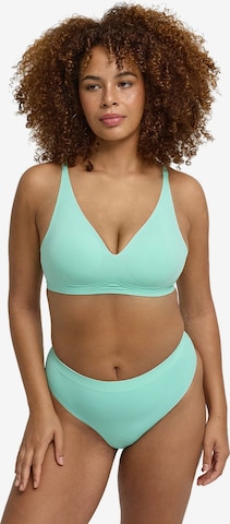 cfab (formerly creamy fabrics) BH 'Comfort Push-Up BH' in Groen: voorkant