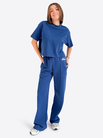 TATES Shirt 'Soft Touch' in Blue
