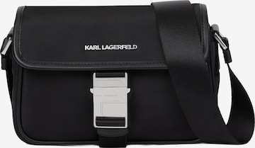 Karl Lagerfeld Schoudertas in Zwart: voorkant