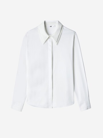 T-shirt adl en blanc : devant