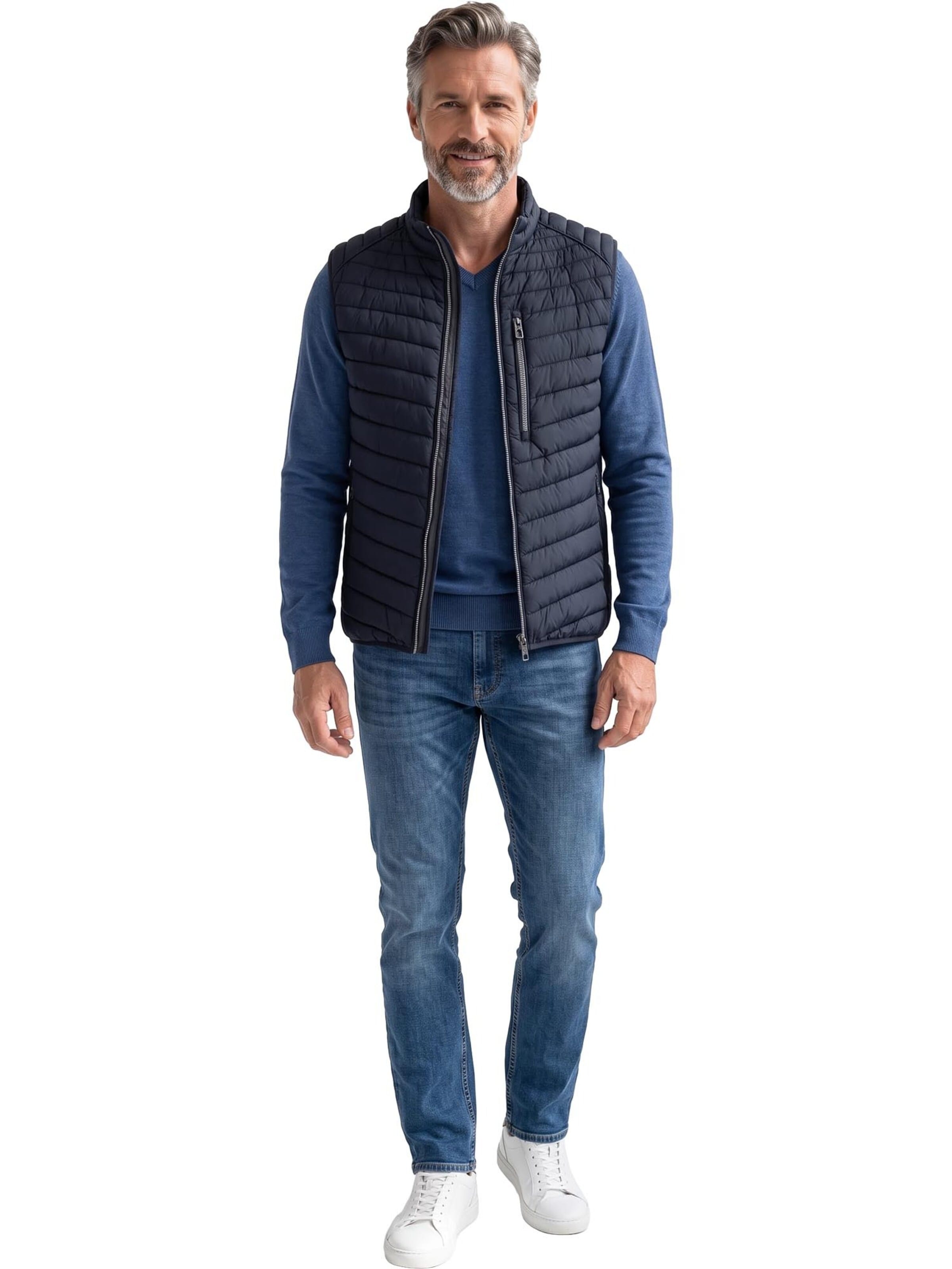 CASAMODA Vest 'Basic' in Blue