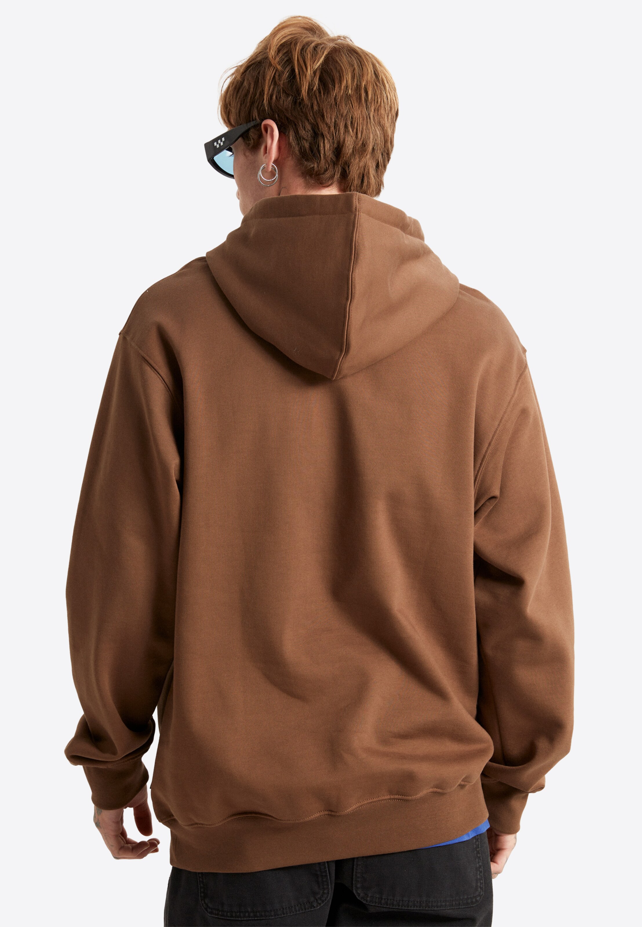VANS Sweatshirt 'Left Chest Ii' in Chocolate | ABOUT YOU