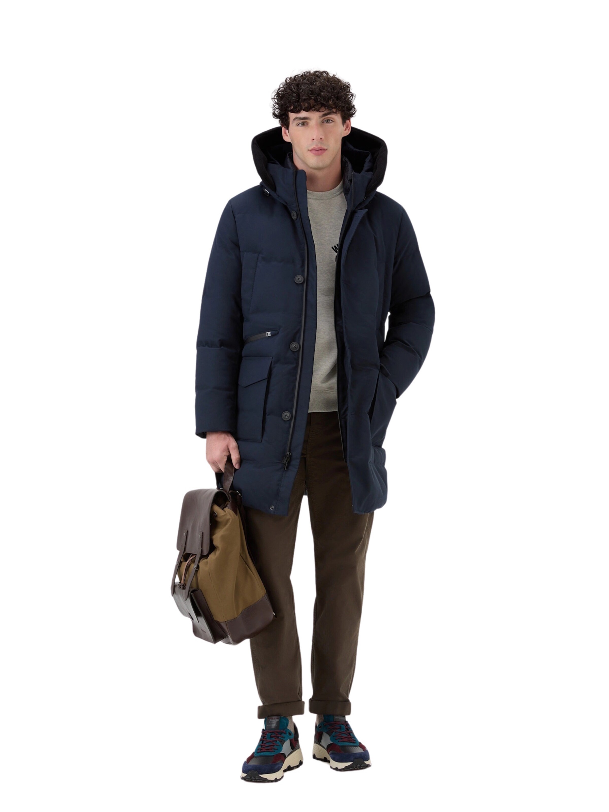 Woolrich Tussenparka in Blauw