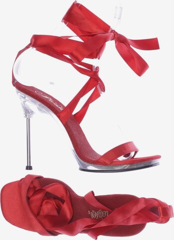 PLEASE Sandals & High-Heeled Sandals in 36,5 in Red: front