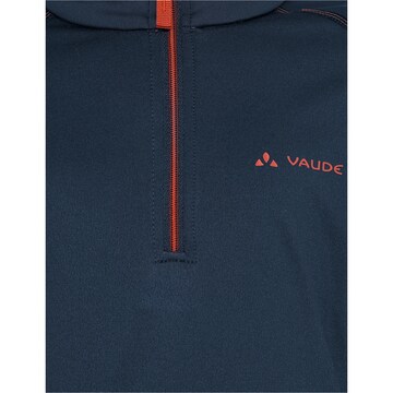 VAUDE Athletic Sweatshirt 'Livigno' in Blue