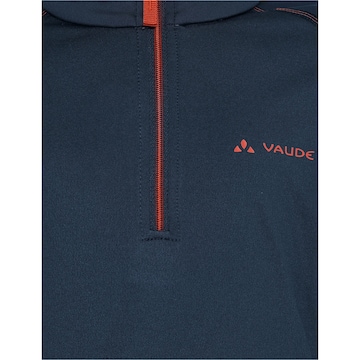 VAUDE Athletic Sweatshirt 'Livigno' in Blue