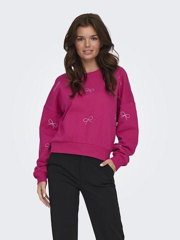 ONLY Ohrringe 'BERIT' in Pink: Vorderseite