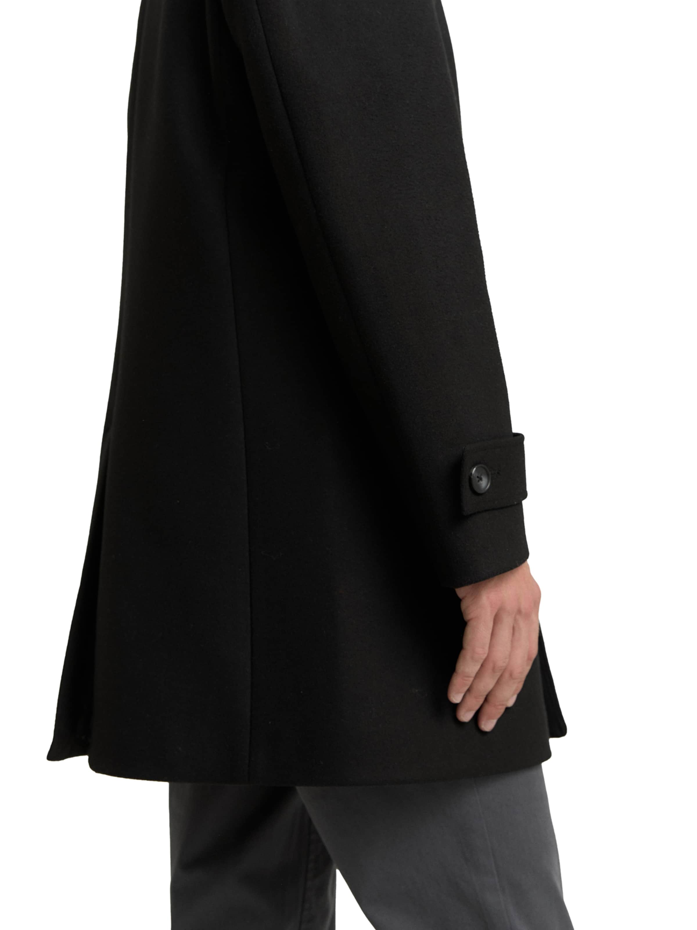 TOM TAILOR Winter coat in Black