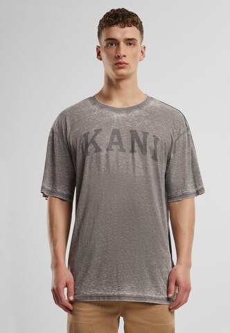 T-Shirt Karl Kani en gris : devant