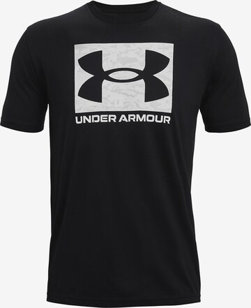 UNDER ARMOUR Funktionsshirt in Schwarz: predná strana