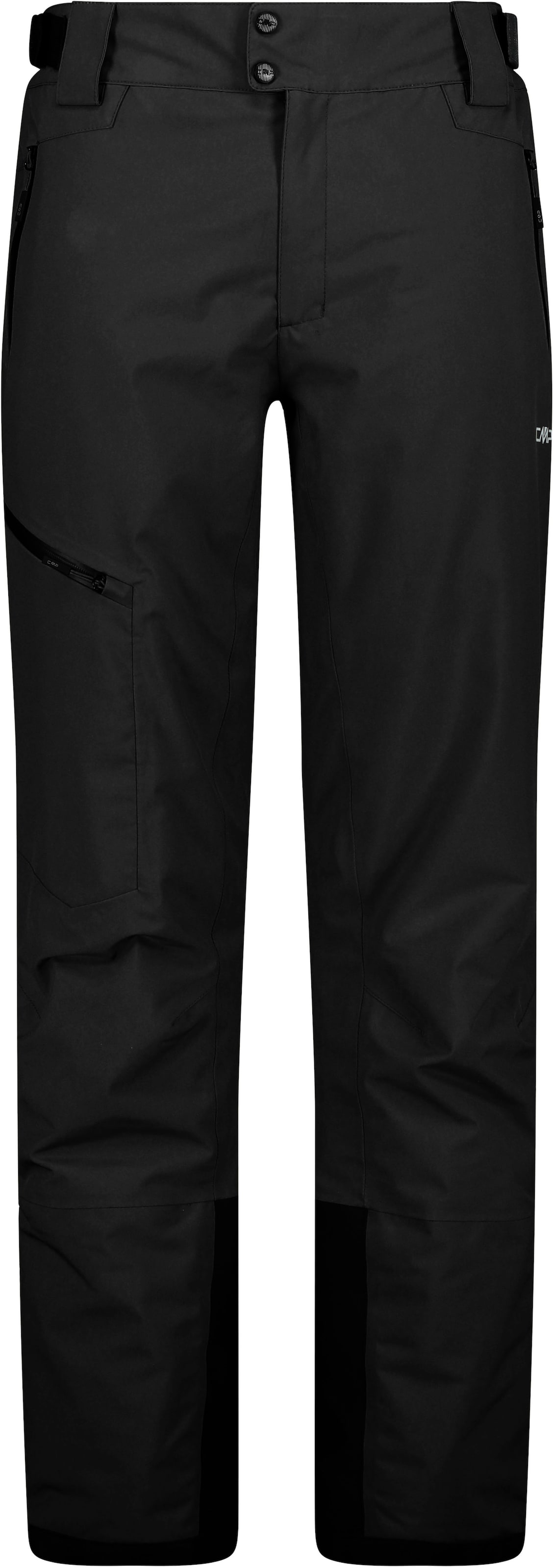 CMP Regular Workout Pants in Black: front