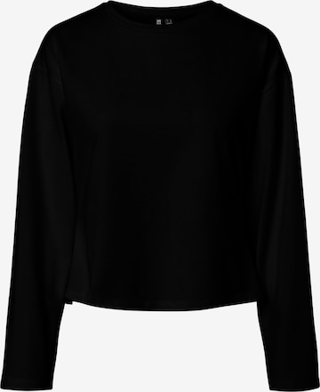 T-shirt 'PCAmy' PIECES en noir : devant