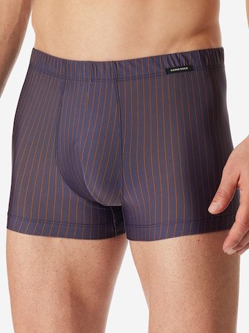 SCHIESSER Trunk 'Pure Micro' in Blau: Vorderseite