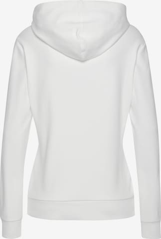 BENCH Sweatshirt i vit