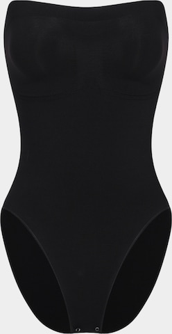 Body modelant 'Trägerloser Bodysuit Sculpting Shapewear mit Slip' cfab (formerly creamy fabrics) en noir : devant