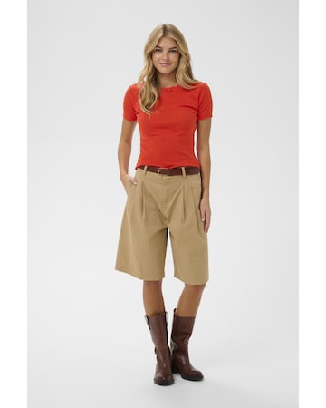 SAINT TROPEZ - Camiseta 'GruSZ' en naranja
