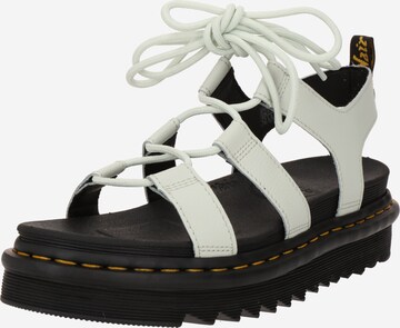 Dr. Martens Sandalen met riem 'Nartilla' in Groen: voorkant