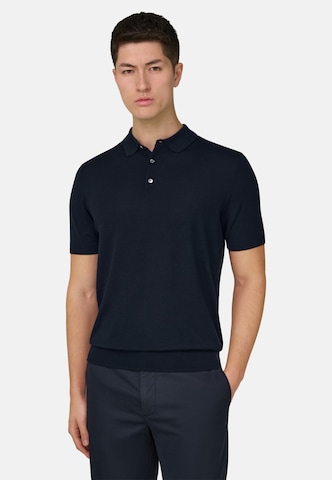 Boggi Milano Shirt in Blauw: voorkant