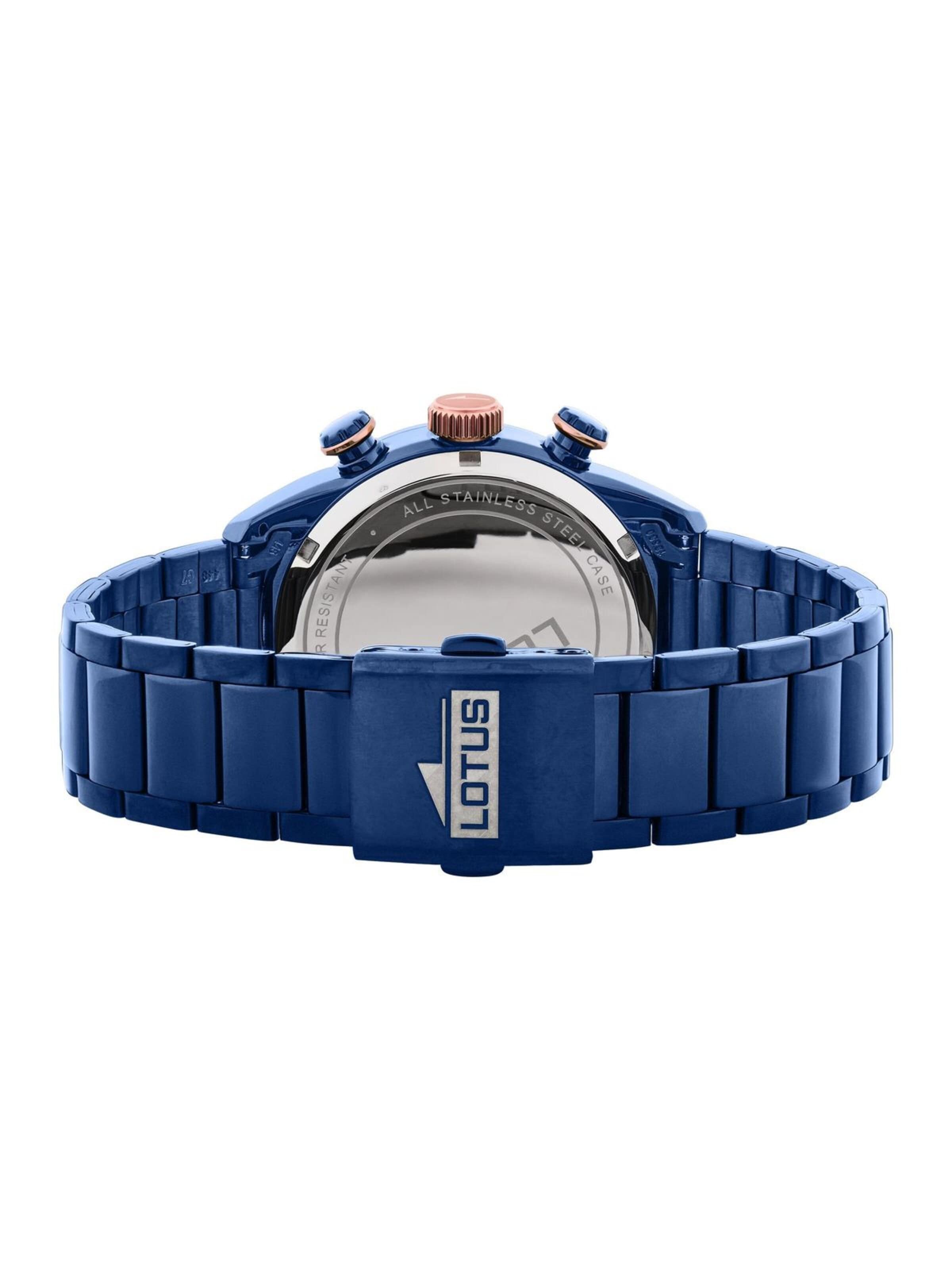 Lotus Analoog horloge in Blauw