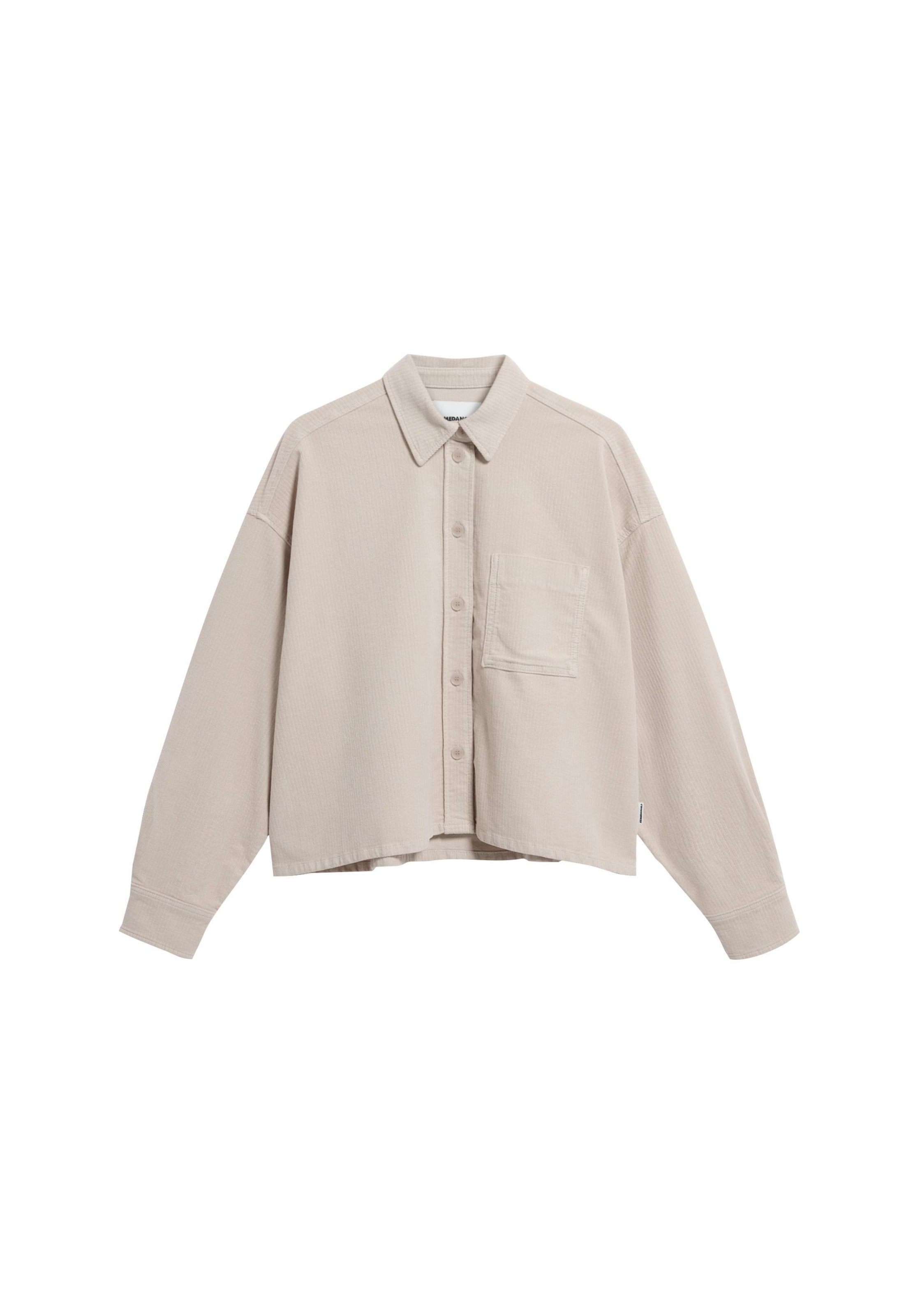 ARMEDANGELS Blouse in Beige: voorkant